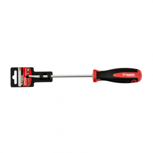 Отвертка Profi, SL6.5 х 150 мм, S2, двухкомпонентная рукоятка Matrix по ценам производителя в Воронеже с доставкой по всей России