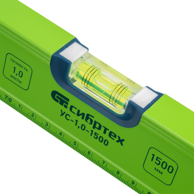 Уровень алюминиевый УС-1, 0-1500, фрезерованный, 3 глазка, рукоятки, 1500 мм Сибртех по ценам производителя в Воронеже с доставкой по всей России