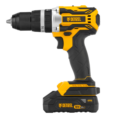 Дрель-шуруповерт аккумуляторная ударная бесщет CIDB-18-02, Li-Ion, 18 В Denzel по ценам производителя в Воронеже с доставкой по всей России