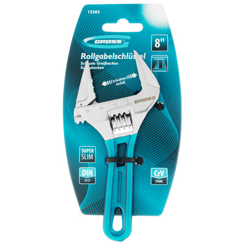 Ключ разводной, 140 мм, CrV, укороченная ручка Gross по ценам производителя в Воронеже с доставкой по всей России