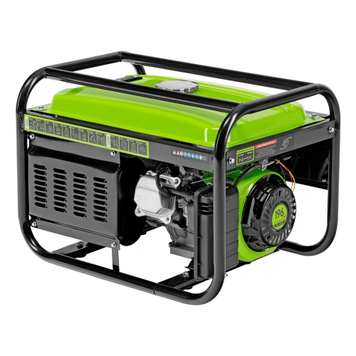 Генератор бензиновый БС-2500, 2.2 кВт, 230В, четырехтактный, 15 л, ручной стартер Сибртех по ценам производителя в Воронеже с доставкой по всей России