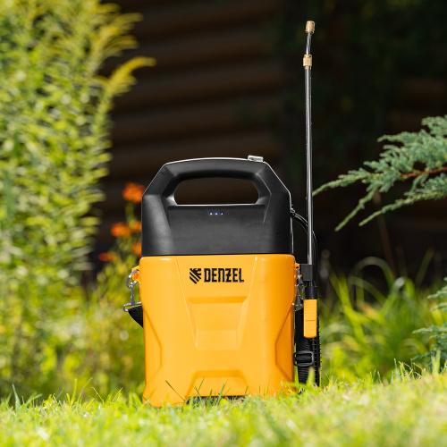 Опрыскиватель аккумуляторный D-5LI, 5 л, Li-Ion акк., 12 В, 2 Ач Denzel по ценам производителя в Воронеже с доставкой по всей России