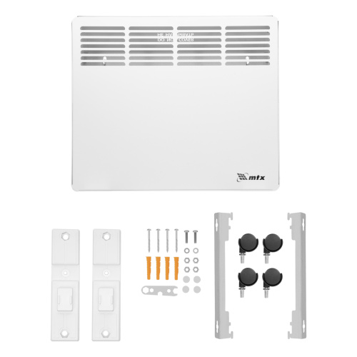 Конвектор электрический КМ-1000.1, 230 В, 1000 Вт, X-образный нагреватель, колеса, термостат MTX по ценам производителя в Воронеже с доставкой по всей России