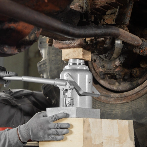 Домкрат гидравлический бутылочный, 30 т, h подъема 244-370 мм Matrix по ценам производителя в Воронеже с доставкой по всей России