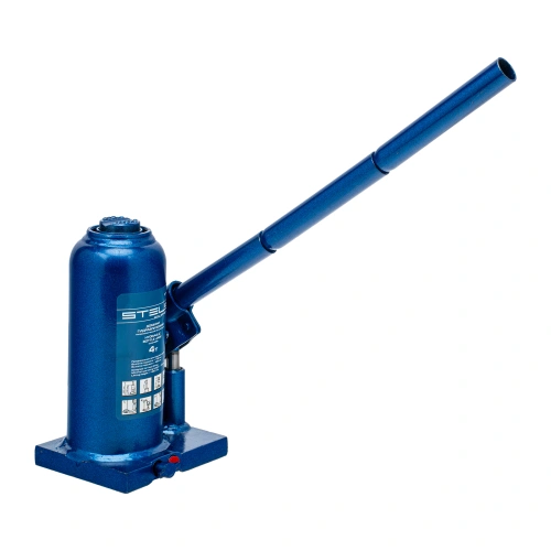 Домкрат гидравлический бутылочный телескопический, 4 т, h подъема 190-480 мм Stels по ценам производителя в Воронеже с доставкой по всей России