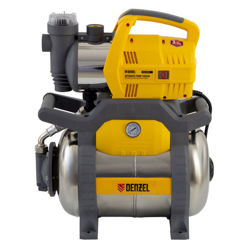 Насосная станция PSХ950X, Х-Pro, 950 Вт, 3300 л/ч, ресивер 24 л, подъем 38 м, нержавейка Denzel по ценам производителя в Воронеже с доставкой по всей России