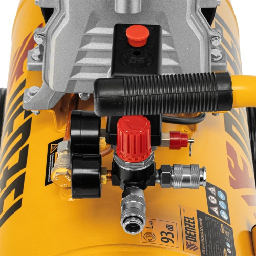 Компрессор воздушный, прямой привод DC1500/50, 1.5 кВт, 50 литров, 220 л/мин Denzel по ценам производителя в Воронеже с доставкой по всей России