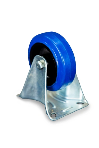 Колесо неповоротное из эластичной резины MW70 100 мм по ценам производителя в Воронеже с доставкой по всей России