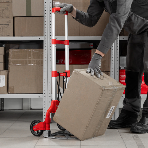 Тележка хозяйственная, складная, 2 колесная, грузоподъемность 70 кг Matrix по ценам производителя в Воронеже с доставкой по всей России