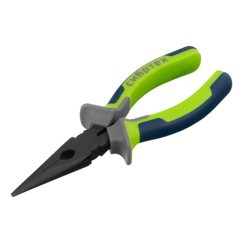 Длинногубцы прямые 160 мм, фосфатирование, трехкомпонентные рукоятки Сибртех по ценам производителя в Воронеже с доставкой по всей России