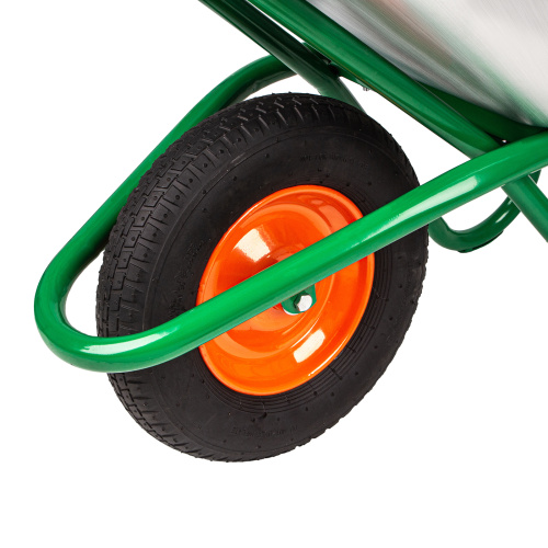 Тачка садово-строительная, усиленная, грузоподъемность 200 кг, объем 90 л Palisad по ценам производителя в Воронеже с доставкой по всей России