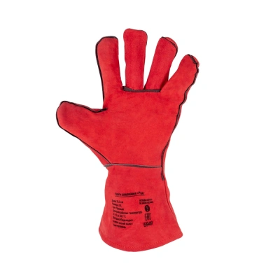 Краги спилковые Рэд FoxWeld по ценам производителя в Воронеже с доставкой по всей России