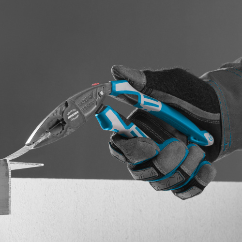 Плоскогубцы комбинированные с изогнутой головой, трехкомпонентные рукоятки, 200 мм Gross по ценам производителя в Воронеже с доставкой по всей России