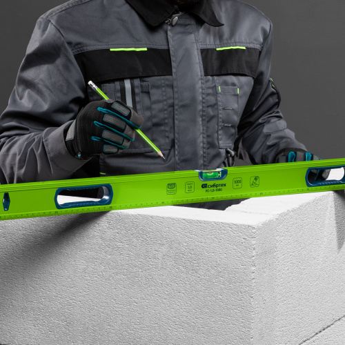 Уровень алюминиевый УС-1, 0-1000, фрезерованный, 3 глазка, рукоятки, 1000 мм Сибртех по ценам производителя в Воронеже с доставкой по всей России