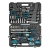 Набор инструментов, 1/4", 1/2", CrV, 120 зубьев, 115 предметов Gross по ценам производителя в Воронеже с доставкой по всей России