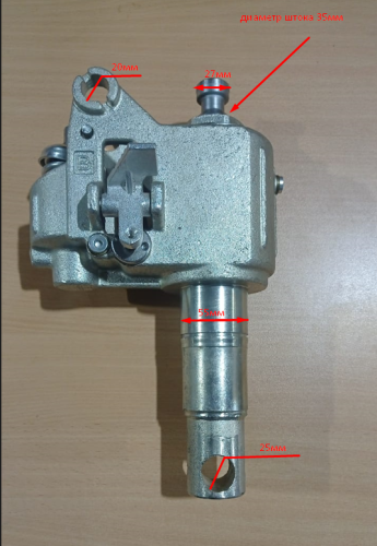 Гидроузел в сборе для тележек гидравлических RHP(BF) шток 35 мм (сталь) (Oil pump Assembly, B200) по ценам производителя в Воронеже с доставкой по всей России