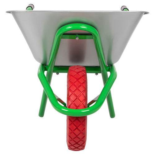 Тачка садово-строительная с PU колесом, грузоподъемность 180 кг, объем 90 л Сибртех по ценам производителя в Воронеже с доставкой по всей России