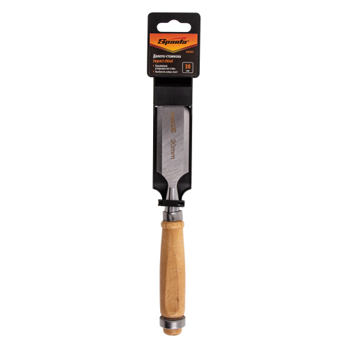 Долото-стамеска 30 мм, деревянная рукоятка Sparta по ценам производителя в Воронеже с доставкой по всей России