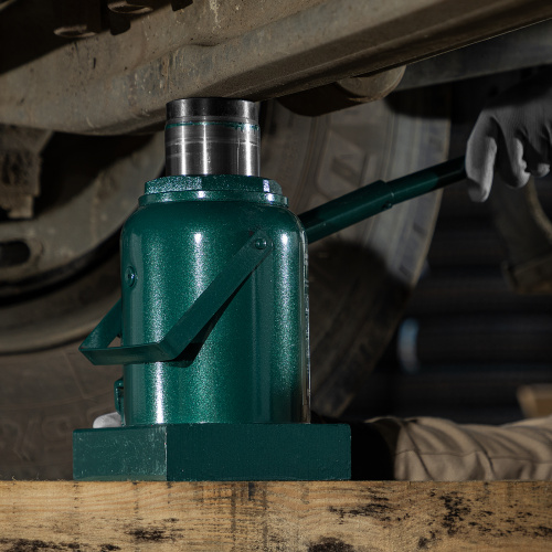 Домкрат гидравлический бутылочный, 50 т, 245-385 мм Сибртех по ценам производителя в Воронеже с доставкой по всей России