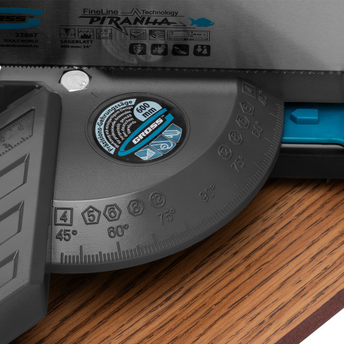 Стусло прецизионное, двухплоскостное, пила 600 мм, две прижимные струбцины, ограничительный упор Gross по ценам производителя в Воронеже с доставкой по всей России