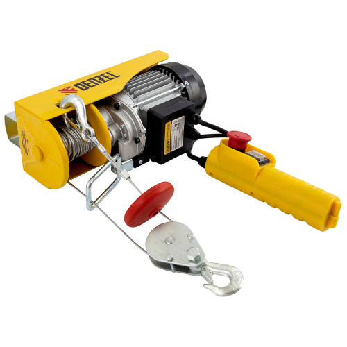 Тельфер электрический TF-250, 0.25 т, 540 Вт, высота 12 м, 10 м/мин Denzel по ценам производителя в Воронеже с доставкой по всей России