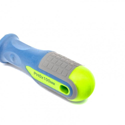 Отвертка, PH0 х 100 мм, CrV, трехкомпонентная рукоятка Сибртех по ценам производителя в Воронеже с доставкой по всей России