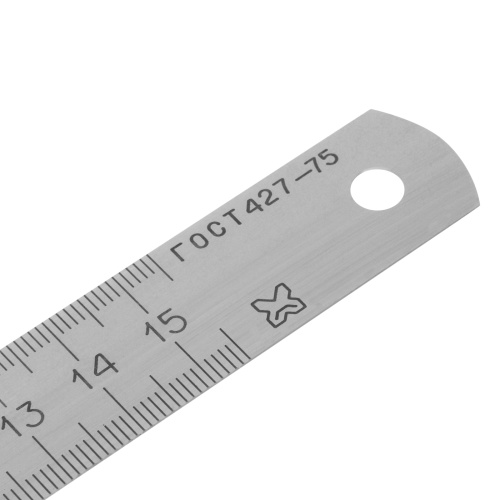 Линейка измерительная, 150 мм, металлическая по ценам производителя в Воронеже с доставкой по всей России