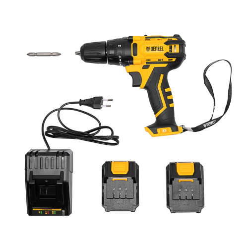 Дрель-шуруповерт аккумуляторная CDL-12-02BM, Li-Ion, 12 В, 2 акк. Denzel по ценам производителя в Воронеже с доставкой по всей России