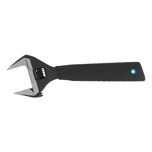 Ключ разводной, 200 мм, CrV, тонкие губки, защитные насадки Gross по ценам производителя в Воронеже с доставкой по всей России