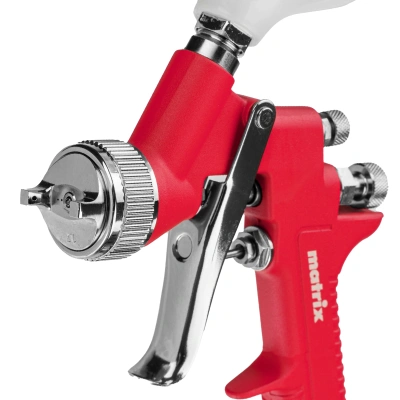 Краскораспылитель HP пневмат. с верхним бачком V= 0,6 л, сопло диаметром 1.7 мм Matrix по ценам производителя в Воронеже с доставкой по всей России