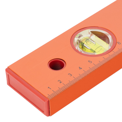 Уровень алюминиевый, 600 мм, 3 глазка, желтый, линейка Sparta по ценам производителя в Воронеже с доставкой по всей России