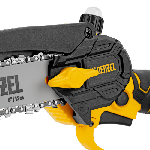 Цепная мини-пила аккумуляторная бесщет., CCS-150, шина 150 мм, Li-Ion, 20 В Denzel по ценам производителя в Воронеже с доставкой по всей России