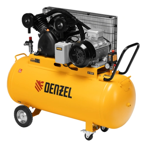 Компрессор воздушный рем. привод BCV 5500-T/200, 5,5 кВт, 200 литров, 850 л/мин Denzel по ценам производителя в Воронеже с доставкой по всей России