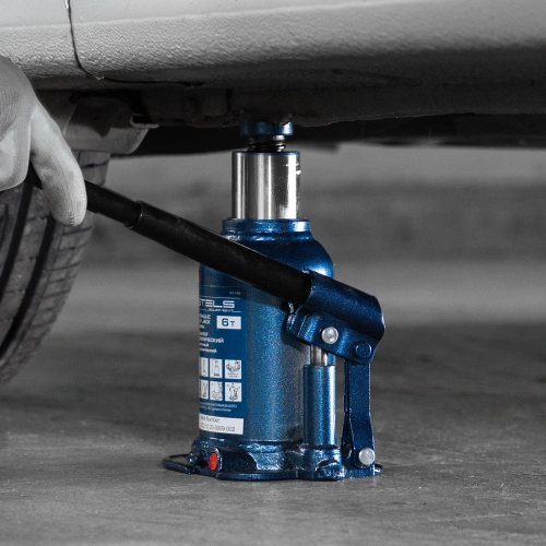 Домкрат гидравлический бутылочный телескопический, 6 т, подъем 180-410 мм Stels по ценам производителя в Воронеже с доставкой по всей России