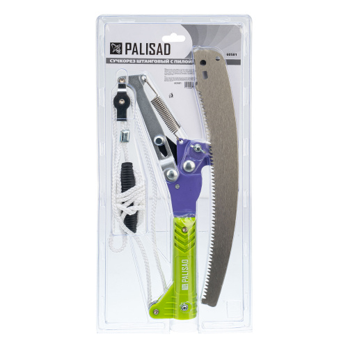 Сучкорез штанговый с пилой, прямой рез, пластиковая тулейка 25 мм, Palisad по ценам производителя в Воронеже с доставкой по всей России