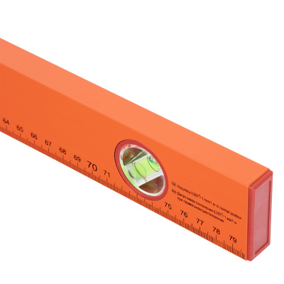 Уровень алюминиевый, 800 мм, 3 глазка, желтый, линейка Sparta по ценам производителя в Воронеже с доставкой по всей России