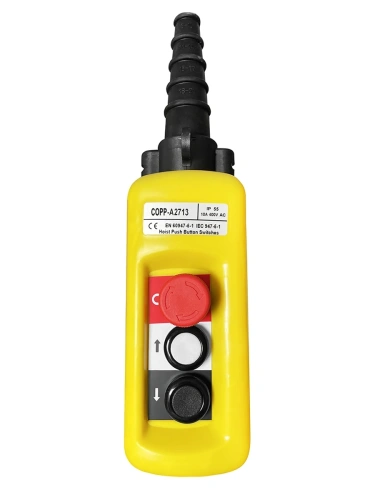 Пульт управления 2 кнопки, 1 скорость, стоп, IP55 A2713 купить в Москве с доставкой по всей России | ProtosMarket.ru