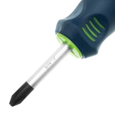 Отвертка, PH2 х 38 мм, CrV, двухкомпонентная рукоятка Сибртех по ценам производителя в Воронеже с доставкой по всей России