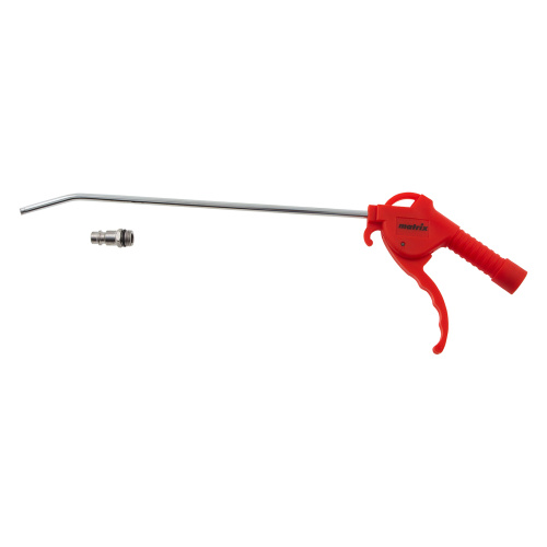 Пистолет продувочный с удлиненным изогнутым соплом, пневматический, 270 мм Matrix по ценам производителя в Воронеже с доставкой по всей России