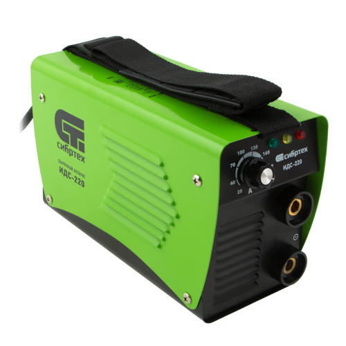 Аппарат инверторный дуговой сварки ИДС-220, 220 А, ПВ 80%, диаметр электрода 1.6-5 мм Сибртех по ценам производителя в Воронеже с доставкой по всей России