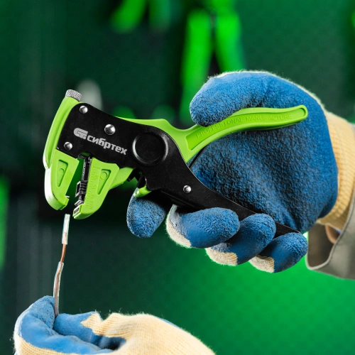 Щипцы для зачистки электропроводов, сечением: 0.2-3.5 мм2, функция обрезания проводов Сибртех по ценам производителя в Воронеже с доставкой по всей России