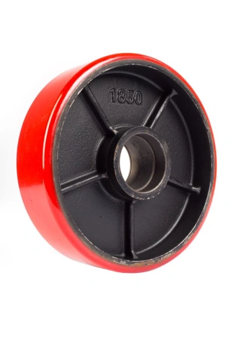 Колесо полиуретановое 180х50 мм без подшипника для тележек гидравлических BF/DF-III/RHP/AC/DF/CW2 по ценам производителя в Воронеже с доставкой по всей России