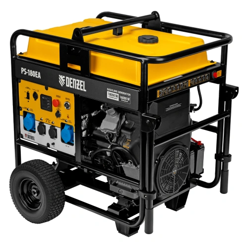 Генератор бензиновый PS-180EA, 18 кВт,230 В, 65л, разъём ATS,эл.старт Denzel по ценам производителя в Воронеже с доставкой по всей России