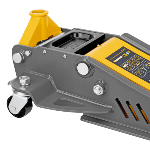 Домкрат гидравлический подкатной, 3,8 т, 110-580 мм, быстрый подъем, низкий подхват, проф. Denzel по ценам производителя в Воронеже с доставкой по всей России