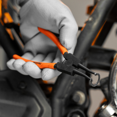 Съемник, 150 мм, для внешних стопорных колец, прямой (разжим) Sparta по ценам производителя в Воронеже с доставкой по всей России