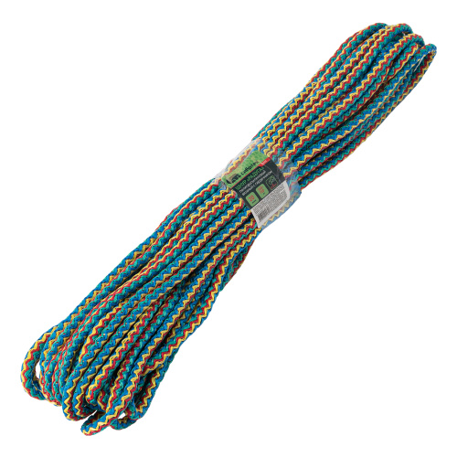 Шнур вязаный полипропиленовый с серд."Радуга", 8 мм, L 20 м, Сибртех по ценам производителя в Воронеже с доставкой по всей России