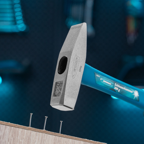 Молоток слесарный, 300 г, квадратный боек, фибергласовая обрезиненная рукоятка Gross по ценам производителя в Воронеже с доставкой по всей России