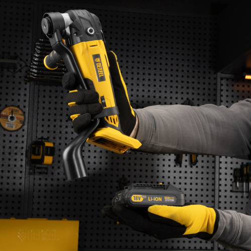 Многофункциональный инструмент аккумуляторный MTL-IB-18-0, Li-Ion, 18 В Denzel по ценам производителя в Воронеже с доставкой по всей России