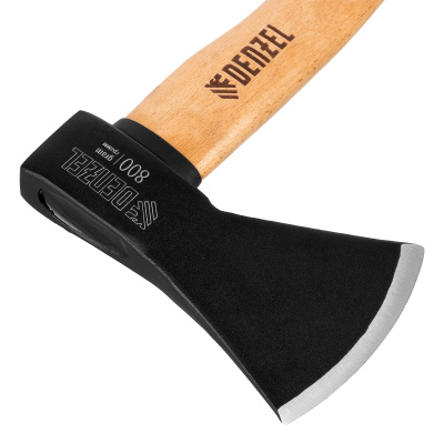 Топор, 800 г, кованый, буковое топорище Denzel по ценам производителя в Воронеже с доставкой по всей России