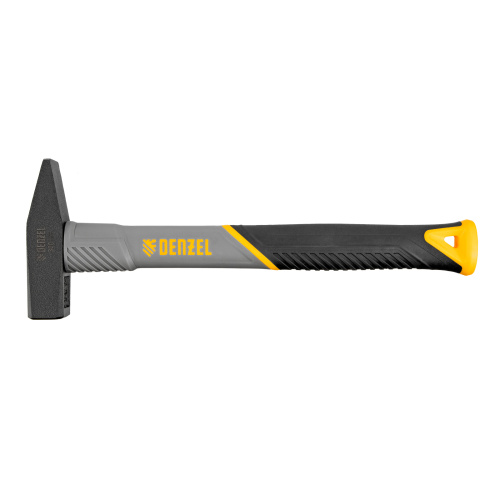 Молоток слесарный, 300 г, кованый, фибергласовая рукоятка c TPR покрытием Denzel по ценам производителя в Воронеже с доставкой по всей России
